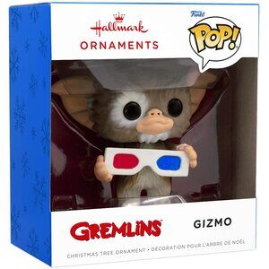 New! Gremlins Gizmo Hallmark Keepsake Christmas Ornament 2022 Funko POP!